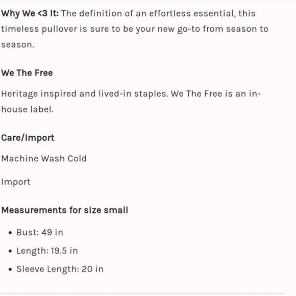 Free People We The Free Kitty Pullover Faded Rust Pockets Zip Raw Seams Size L - Picture 12 of 12